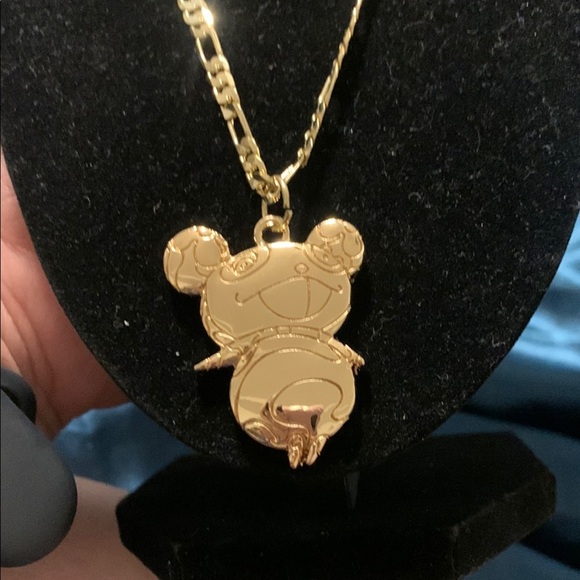Louis Vuitton Jewelry - Louis Vuitton x Takashi Murakami Gold Necklace 20th Anniversary Pendant ONLY